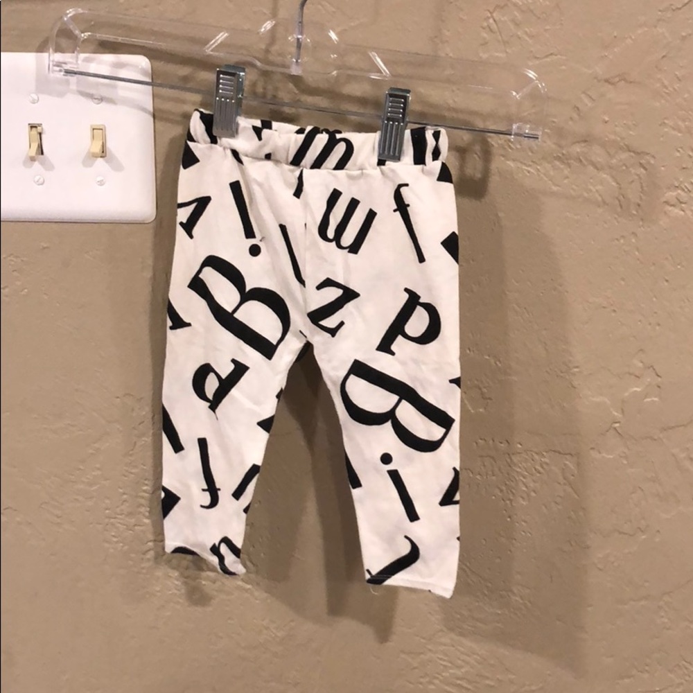 Alphabet joggers
